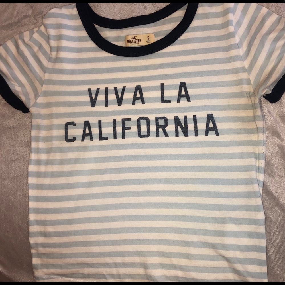 Striped Blue Shirt - Picture 2 of 2